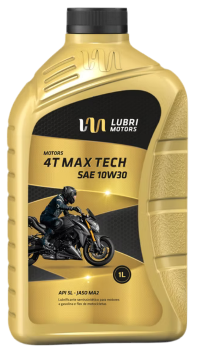 1L LUBRI MOTORS 4T MAX TECH SL 10W30